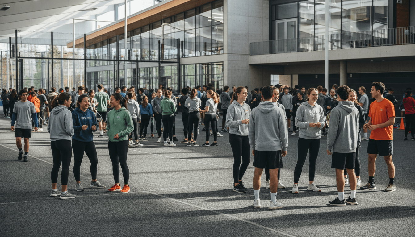 IIT Patna students gathering for sports activities on campus ground